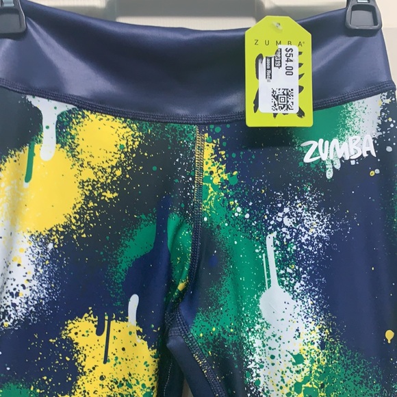 Blue Zumba stretchable leggingsSize XS - Picture 10 of 12
